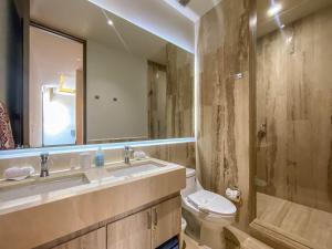 Luxury oceanfront apartment in Puerto Morelos