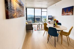 37th-Floor Gastown 1BR with City & Water Views