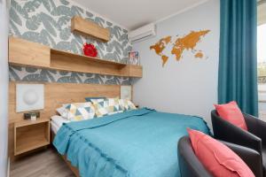 Modern Studio with Air Conditioning and Parking by Noclegi Renters