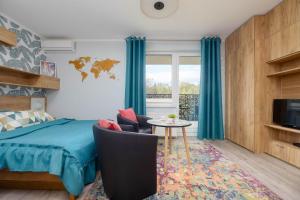 Modern Studio with Air Conditioning and Parking by Noclegi Renters