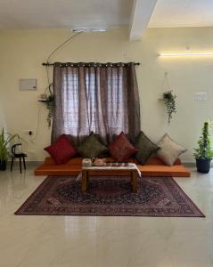 The Boho Nest-A Cozy floor Lounge by the sea