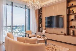Stylish Sunlit Living Area