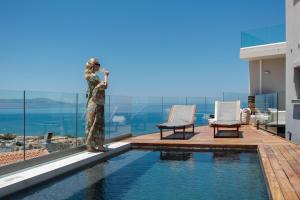 Alma Luxury Sea View Villa in Chania - Alectrona Living Crete