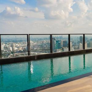 city view modern Condo in bangkok Central area RCA