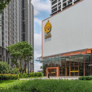 city view modern Condo in bangkok Central area RCA