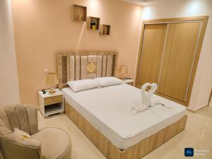 Appartement de 3 chambres avec piscine et climatiseur sur la Plage de Achakar F3