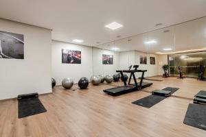 Cozy studio with swimming pool and gym