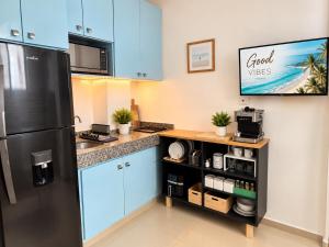 Bleu Balam - 1-Bedroom Condo - Quiet - Pool - Zazil-Ha near 5th Ave