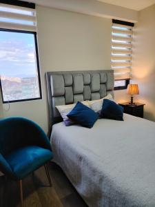Modern studio apartment with a magnificent panoramic view