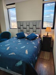 Modern studio apartment with a magnificent panoramic view