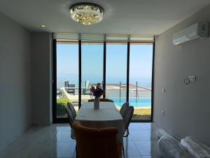 detached villa with full Alanya and sea views