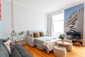 Bedrooms in Shared Apartment in Accommodation in Downtown Lisbon