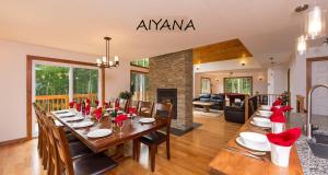Aiyana Spa foyer billiard ski Massif de Charlevoix