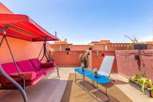 Bright Cocoon with Sunny Terrace