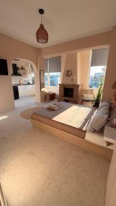 Beachfront Studio with Sea View - Neoi Epivates
