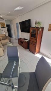 Luxury villa, private pool and gym near the beach