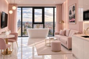 Hanza Tower PINK 19 SPA & Sauna & Jacuzzi & Pool