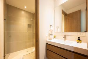 Apartamento con laguna de aguas cristalinas