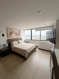 Bellini Suite with a view of the Guayas River and Guayaquil