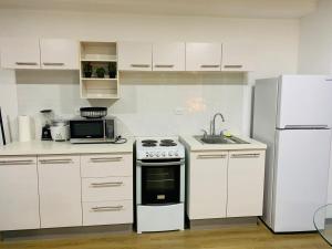 Cozy illuminated studio apartment