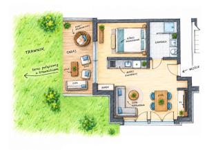 Apartamenty 833 npm Karpacz - Jacuzzi w ogrodzie dla naszych Gości gratis