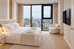 Hanza Tower WHITE 24 SPA & Sauna & Jacuzzi & Pool