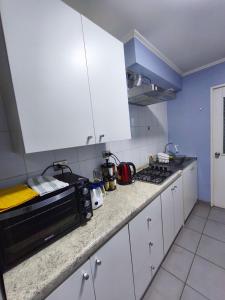 Departamento amoblado piso 1 con estacionamiento