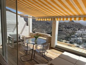 Luxury ocean view terrace