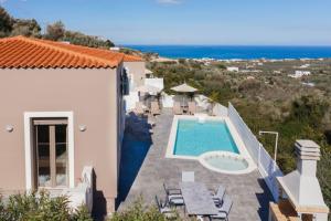 Seaview Family Villa Elea Terra with Private Pool & BBQ!