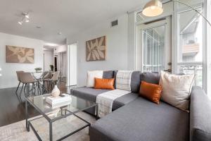 Sleek 1BR Den City Place Oasis w Balcony & TV