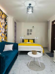 WayPoint Stays Modern Studio Apartment in Utawala near JKIA Airport & SGR Terminus -Free Parking & Fast WIFI