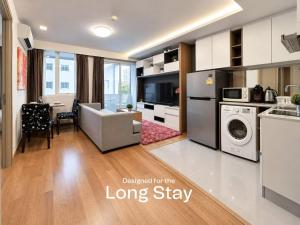 Contemporary Premier 1BR - Ultra Fast Wifi - BTS Nana