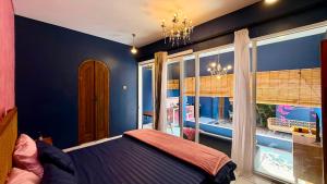 Chic Blue & Pink 1Br Villa at Tabanan with Private Pool