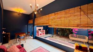 Chic Blue & Pink 1Br Villa at Tabanan with Private Pool