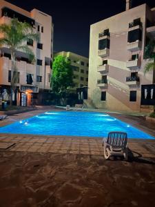 Cozy Gueliz Flat with Pool view in Tourist Village