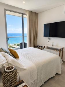 Apartamento en Salguero Sunset Vista al Mar, Piscina, Jacuzzi - Piso 15