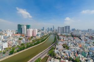 Grand Riverside Aparment 4Brs 5 Beds near D1