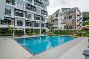 Luxury Designer 1BHK Flat with Pool Gym and Clubhouse near Calangute Beach