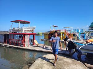Little Boracay dambos floating cottage