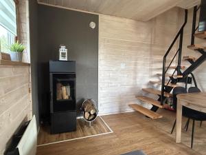 Domek Western House Fuleda z Gorącą Balią i Kominkiem