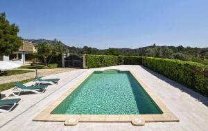 Bonita casa de campo con piscina y aire ac 6 pers