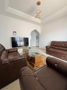 Tamraght Apt with Balcony & Rooftop Ocean Views