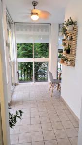 Centrally located 600 m from the sea