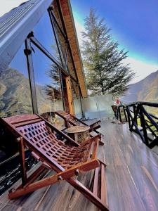 Himalayan Manor A-Frame Cabin