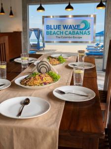 Blue wave Beach Cabanas