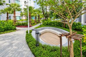 Title Serenity studio room Brand new green view