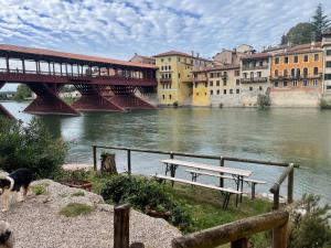 Ca di Gaia - sul fiume Brenta vista Ponte Vecchio