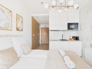 Modern Space Premium Studio with Balcony & AC by Solarento