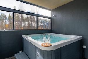 Levi North Apartment D4 with Private Hot Tub by Aavalevi