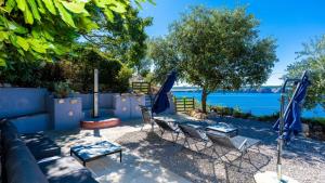 Holiday home view beachfront Jadranovo by Villas Guide
